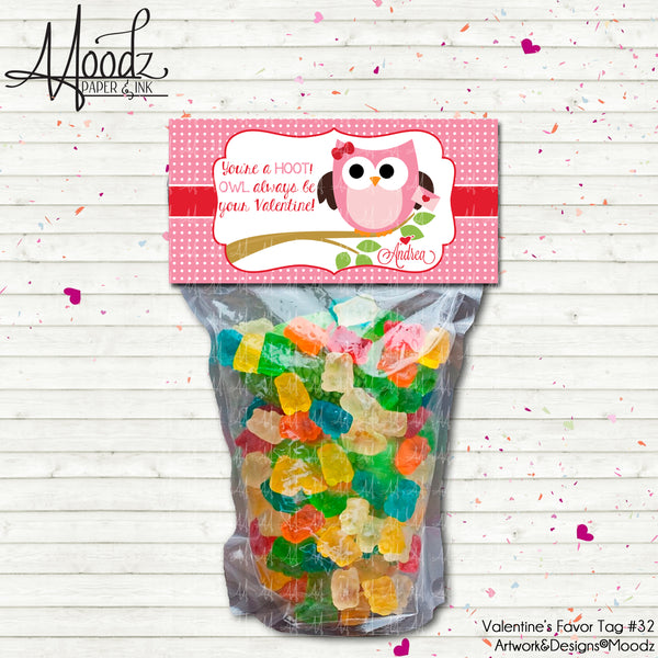 Valentine Favor Tag #32