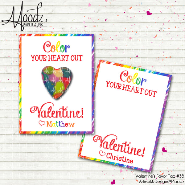Valentine Favor Tag #35