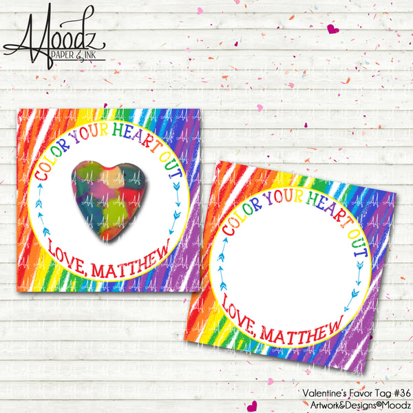Valentine Favor Tag #36
