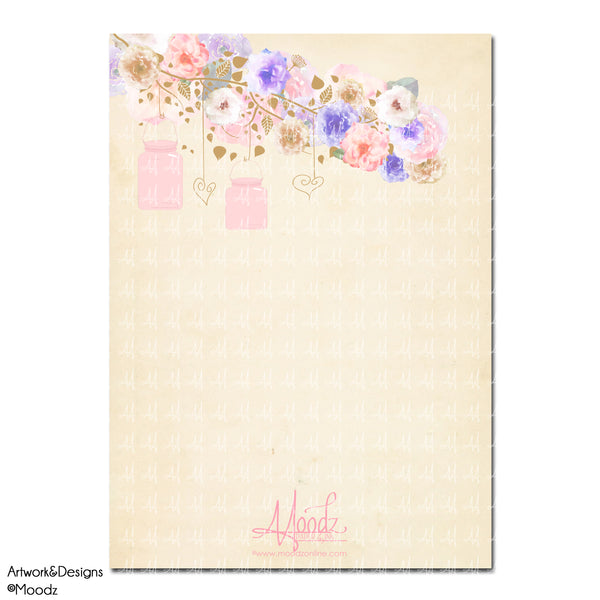 Rustic Watercolor Floral